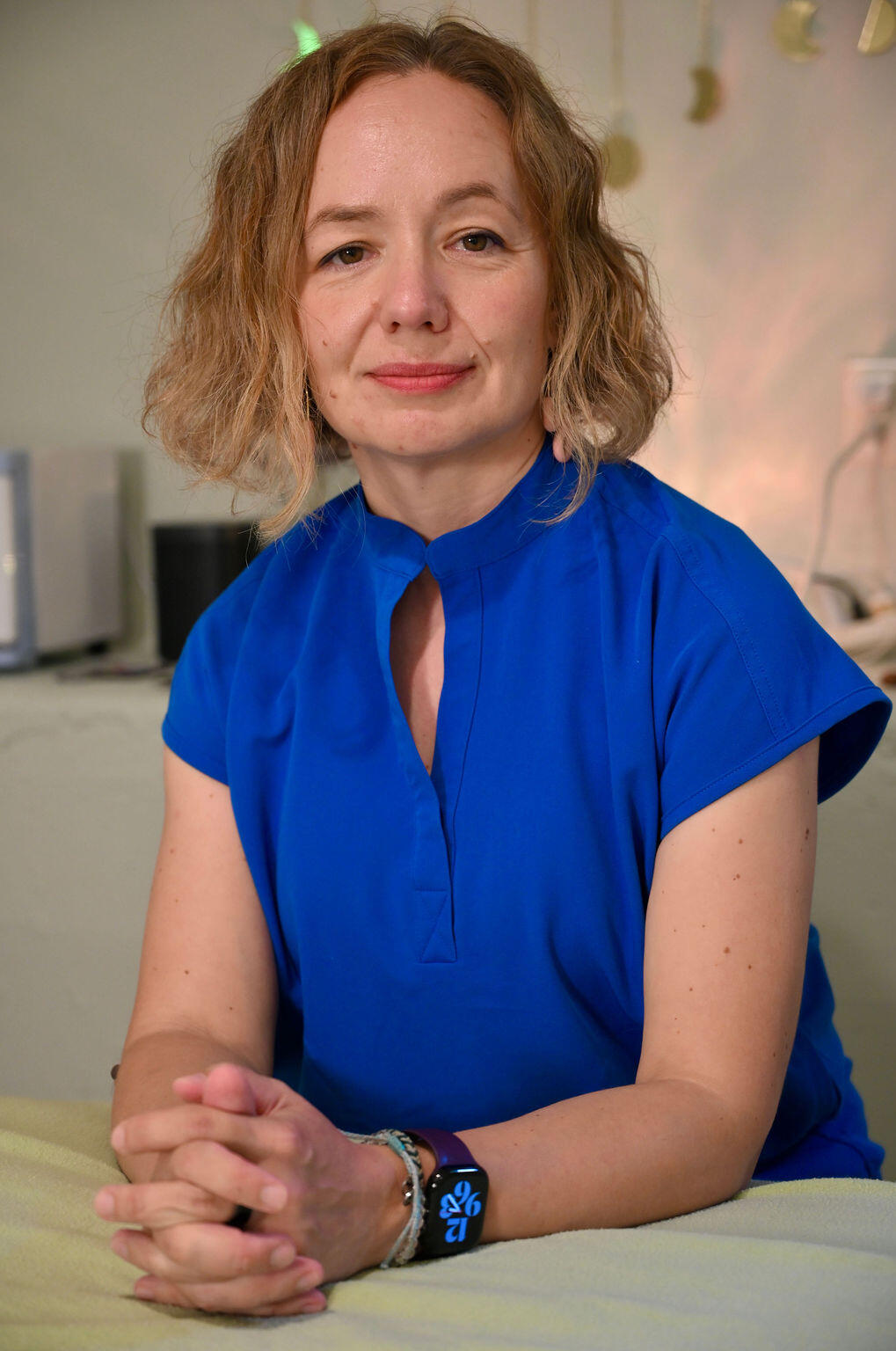 Portrait of Valentina Komarova, owner of Venet Massage & Wellness in Phinney Ridge, Seattle